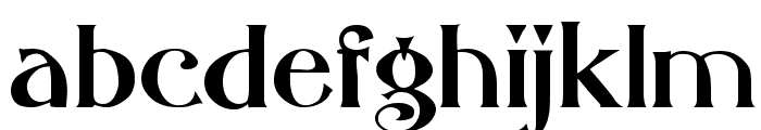 AbottOldStyle-Regular Font LOWERCASE