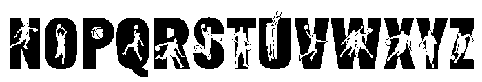 AB Basketball Font LOWERCASE
