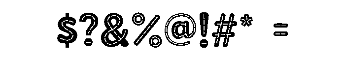 AB Road Vibes Font OTHER CHARS