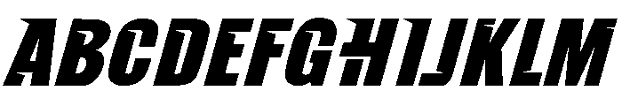 AB Speed Race Font UPPERCASE