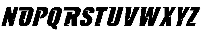 AB Speed Race Font UPPERCASE