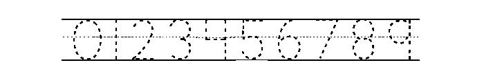 ABCD_Ref_Dashed_Lined2 Font OTHER CHARS