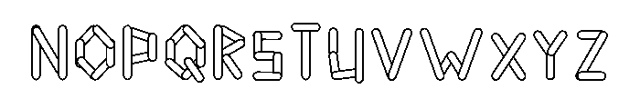 ABCD_Ref_Popsicle_Stick Font UPPERCASE