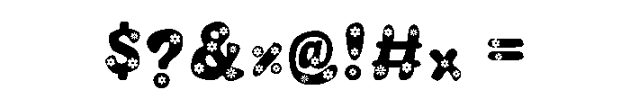 ABCD_Ref_Retro_Groovy_Floral Font OTHER CHARS