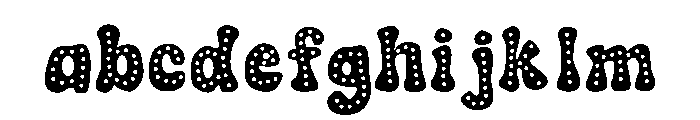 ABCD_Ref_Retro_Groovy_Polka_D FONT