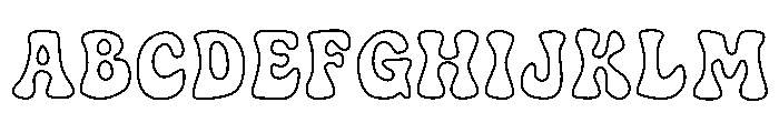ABCD_Ref_Retro_Groovy2 Font UPPERCASE