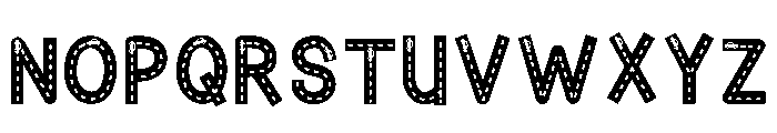 ABCD_Ref_Roads_Cars Font UPPERCASE