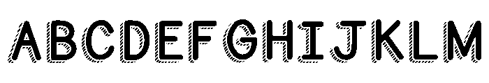 ABCD_Ref_Shadows Font UPPERCASE