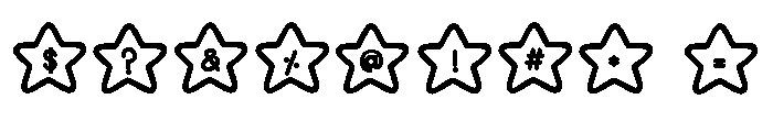 ABCD_Ref_Stars Font OTHER CHARS