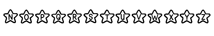 ABCD_Ref_Stars Font UPPERCASE