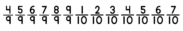ABCD_Ref_fractions_1_10 Font LOWERCASE