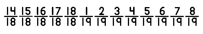 ABCD_Ref_fractions_18_20 Font UPPERCASE