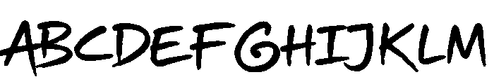 ABSTRACK Font UPPERCASE