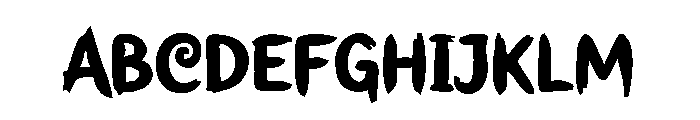ABSTRACTO Font UPPERCASE