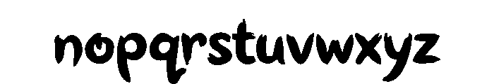 ABSTRACTO Font LOWERCASE
