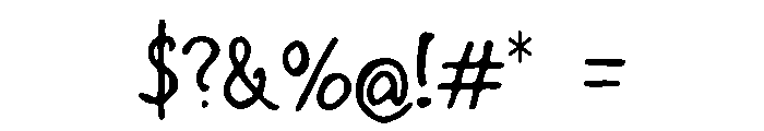 Abbess Font OTHER CHARS
