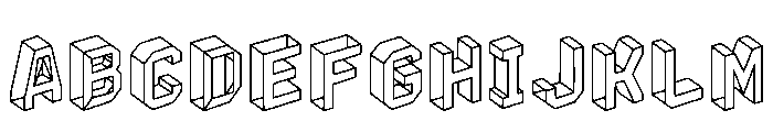 Abbey Regular Font UPPERCASE