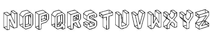 Abbey Regular Font UPPERCASE