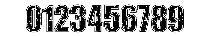 Abcd Grunge Regular Font OTHER CHARS