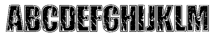 Abcd Grunge Regular FONT