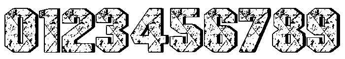 Abcd Texture Regular Font OTHER CHARS
