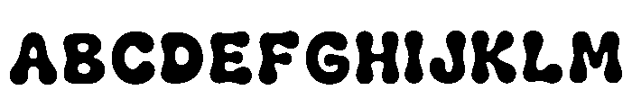 Abhay Regular Font UPPERCASE