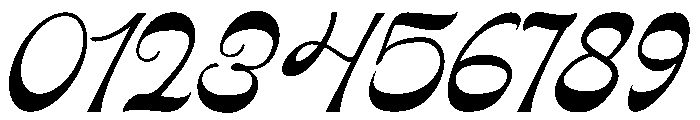Abiglia Regular Font OTHER CHARS