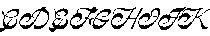 Abiglia Regular Font UPPERCASE