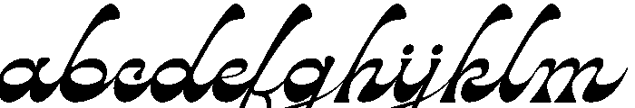Abiglia Regular FONT
