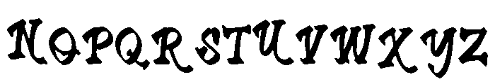 Abilene Font UPPERCASE