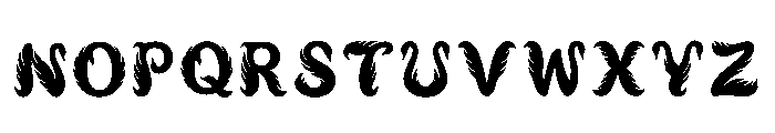 Abing Regular Font LOWERCASE