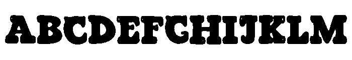 Abiu Font UPPERCASE