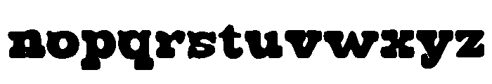 Abiu Font LOWERCASE
