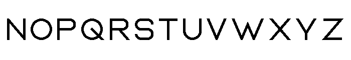 Ablation Smoked Font UPPERCASE