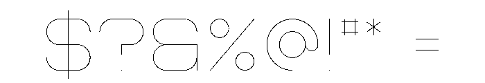 Ablation Text Font OTHER CHARS