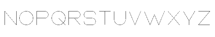 Ablation Text Font LOWERCASE