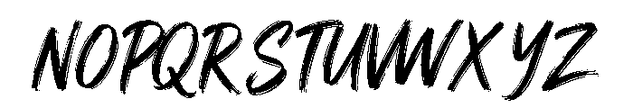 Ablinase Font UPPERCASE