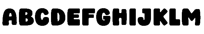 About School Font UPPERCASE