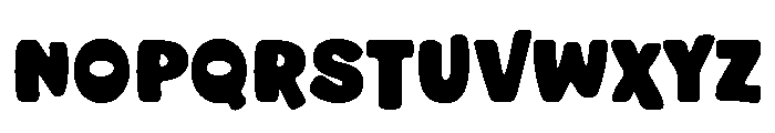 About School Font LOWERCASE