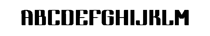 Abroad Font UPPERCASE