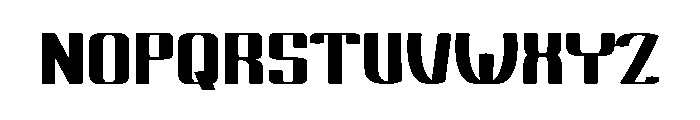 Abroad Font LOWERCASE
