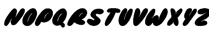 Abromies Regular Font UPPERCASE