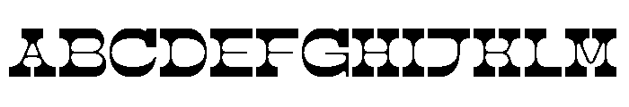 Abron Clinton Font UPPERCASE