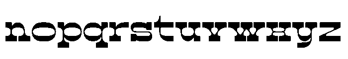 Abron Clinton Font LOWERCASE