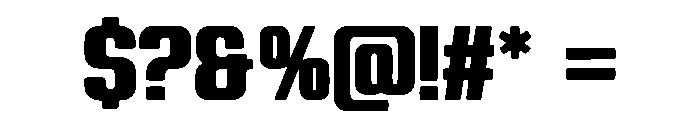 Abrone Font OTHER CHARS
