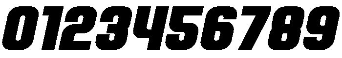 Abruc Italic Font OTHER CHARS