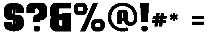 Abruc Font OTHER CHARS