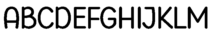 Absolute Beginner Font UPPERCASE