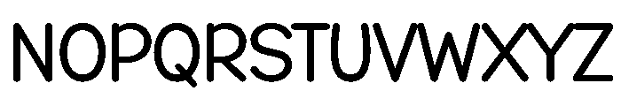 Absolute Beginner Font UPPERCASE