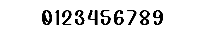Absolute Cinema Font OTHER CHARS